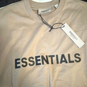 Essentials  T-shirt with tags & bag
